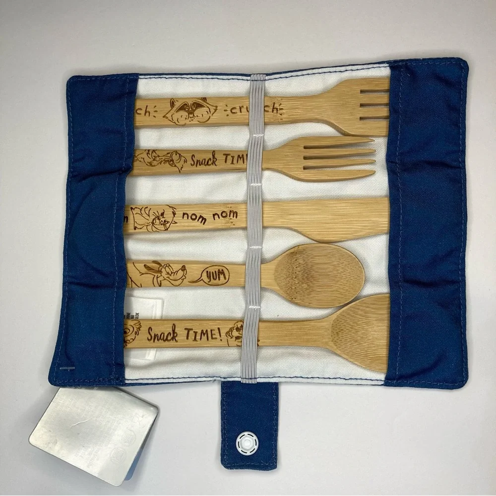 Disney Parks Critter Chaos Travel Utensil Set - Picture 5 of 14